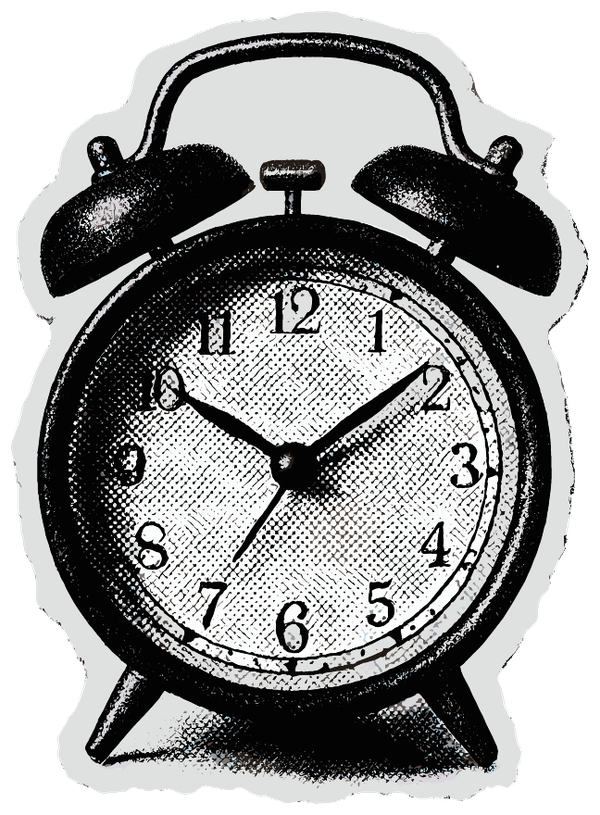 Alarm clock — time matters